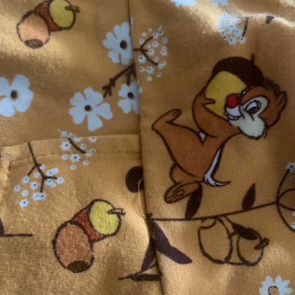 Hot Topic Disney Chip 'N' Dale Fall Floral Suspender Skirt - Picture 9 of 11